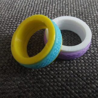 Multicolored Fidget Ring