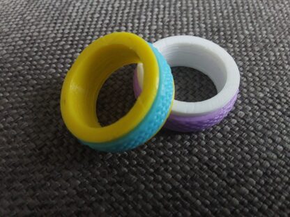 Multicolored Fidget Ring